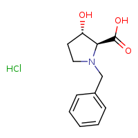 (2S,3S)-1-benzyl-3-hydroxypyrrolidine-2-carboxylic acid hydrochloride