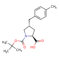 (2S,4R)-1-(tert-butoxycarbonyl)-4-[(4-methylphenyl)methyl]pyrrolidine-2-carboxylic acid