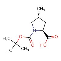 (2S,4R)-1-(tert-butoxycarbonyl)-4-methylpyrrolidine-2-carboxylic acid