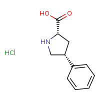 (2S,4R)-4-phenylpyrrolidine-2-carboxylic acid hydrochloride