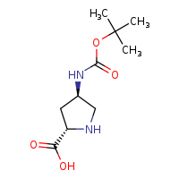 (2S,4R)-4-[(tert-butoxycarbonyl)amino]pyrrolidine-2-carboxylic acid