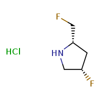 (2S,4S)-4-fluoro-2-(fluoromethyl)pyrrolidine hydrochloride