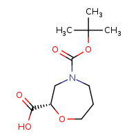 (2S)-4-(tert-butoxycarbonyl)-1,4-oxazepane-2-carboxylic acid