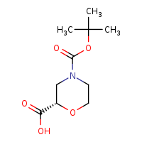 (2S)-4-(tert-butoxycarbonyl)morpholine-2-carboxylic acid