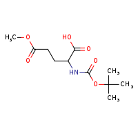 2-[(tert-butoxycarbonyl)amino]-5-methoxy-5-oxopentanoic acid