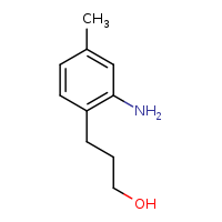 3-(2-amino-4-methylphenyl)propan-1-ol