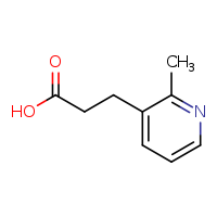3-(2-methylpyridin-3-yl)propanoic acid