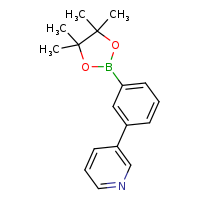 3-[3-(4,4,5,5-tetramethyl-1,3,2-dioxaborolan-2-yl)phenyl]pyridine