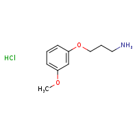 3-(3-methoxyphenoxy)propan-1-amine hydrochloride