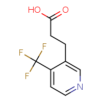3-[4-(trifluoromethyl)pyridin-3-yl]propanoic acid