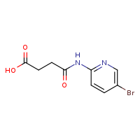 3-[(5-bromopyridin-2-yl)carbamoyl]propanoic acid