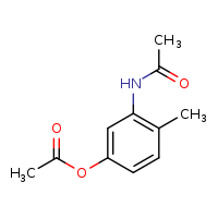 3-acetamido-4-methylphenyl acetate
