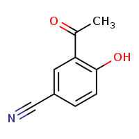 3-acetyl-4-hydroxybenzonitrile