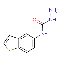 3-amino-1-(1-benzothiophen-5-yl)urea