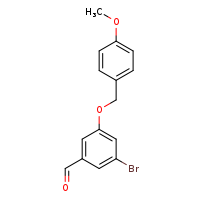 3-bromo-5-[(4-methoxyphenyl)methoxy]benzaldehyde