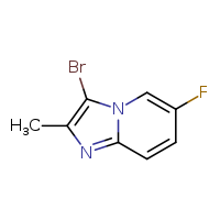 3-bromo-6-fluoro-2-methylimidazo[1,2-a]pyridine