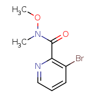 3-bromo-N-methoxy-N-methylpyridine-2-carboxamide