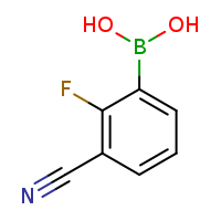 3-cyano-2-fluorophenylboronic acid