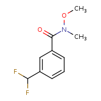 3-(difluoromethyl)-N-methoxy-N-methylbenzamide