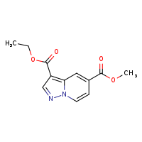 3-ethyl 5-methyl pyrazolo[1,5-a]pyridine-3,5-dicarboxylate
