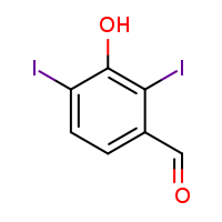 3-hydroxy-2,4-diiodobenzaldehyde