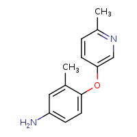 3-methyl-4-[(6-methylpyridin-3-yl)oxy]aniline