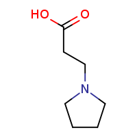 3-(pyrrolidin-1-yl)propanoic acid