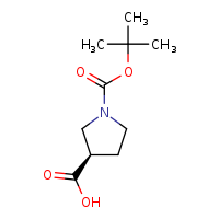 (3R)-1-(tert-butoxycarbonyl)pyrrolidine-3-carboxylic acid