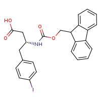 (3R)-3-{[(9H-fluoren-9-ylmethoxy)carbonyl]amino}-4-(4-iodophenyl)butanoic acid
