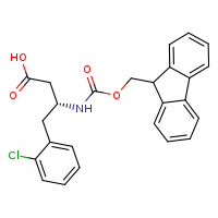(3R)-4-(2-chlorophenyl)-3-{[(9H-fluoren-9-ylmethoxy)carbonyl]amino}butanoic acid