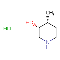 (3R,4R)-4-methylpiperidin-3-ol hydrochloride