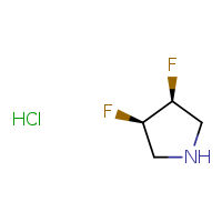 (3R,4S)-3,4-difluoropyrrolidine hydrochloride
