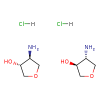 (3R,4S)-4-aminooxolan-3-ol (3S,4R)-4-aminooxolan-3-ol dihydrochloride