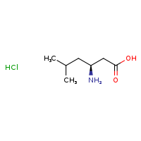 (3S)-3-amino-5-methylhexanoic acid hydrochloride