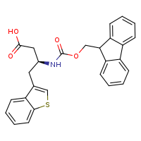 (3S)-4-(1-benzothiophen-3-yl)-3-{[(9H-fluoren-9-ylmethoxy)carbonyl]amino}butanoic acid