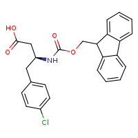 (3S)-4-(4-chlorophenyl)-3-{[(9H-fluoren-9-ylmethoxy)carbonyl]amino}butanoic acid