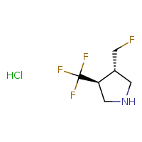 (3S,4S)-3-(fluoromethyl)-4-(trifluoromethyl)pyrrolidine hydrochloride