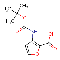 3-[(tert-butoxycarbonyl)amino]furan-2-carboxylic acid