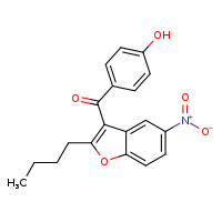 4-(2-butyl-5-nitro-1-benzofuran-3-carbonyl)phenol