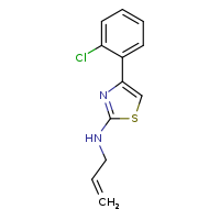 4-(2-chlorophenyl)-N-(prop-2-en-1-yl)-1,3-thiazol-2-amine
