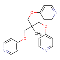 4-[2-methyl-3-(pyridin-4-yloxy)-2-[(pyridin-4-yloxy)methyl]propoxy]pyridine