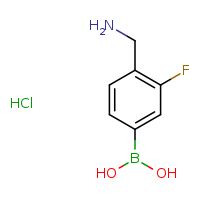 4-(aminomethyl)-3-fluorophenylboronic acid hydrochloride