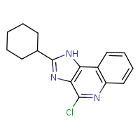 4-chloro-2-cyclohexyl-1H-imidazo[4,5-c]quinoline