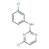 4-chloro-N-(3-chlorophenyl)pyrimidin-2-amine