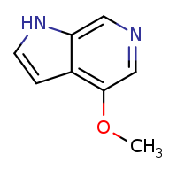 4-methoxy-1H-pyrrolo[2,3-c]pyridine