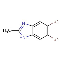 5,6-dibromo-2-methyl-1H-1,3-benzodiazole