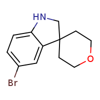 5-bromo-1,2-dihydrospiro[indole-3,4'-oxane]