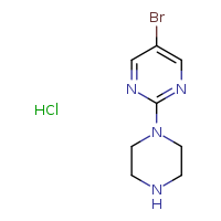 5-bromo-2-(piperazin-1-yl)pyrimidine hydrochloride