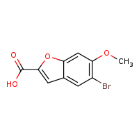 5-bromo-6-methoxy-1-benzofuran-2-carboxylic acid