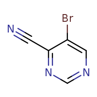 5-bromopyrimidine-4-carbonitrile